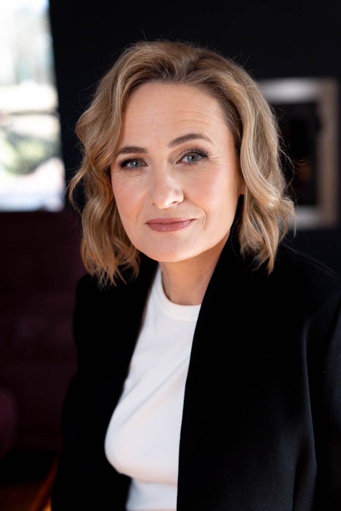 Dietetyk Katarzyna Bychowska-Koczergo w swoim gabinecie dietetycznym w Grodzisku Mazowieckim.